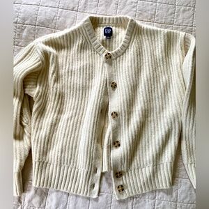 Gap shaker stitch wool cardigan